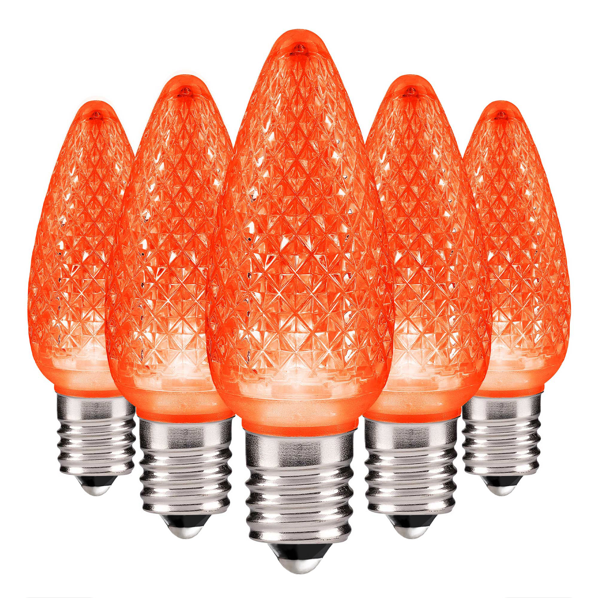 C9 Christmas Lights Faceted Christmas Bulbs E17 Base - Bag of 25 - Image 4