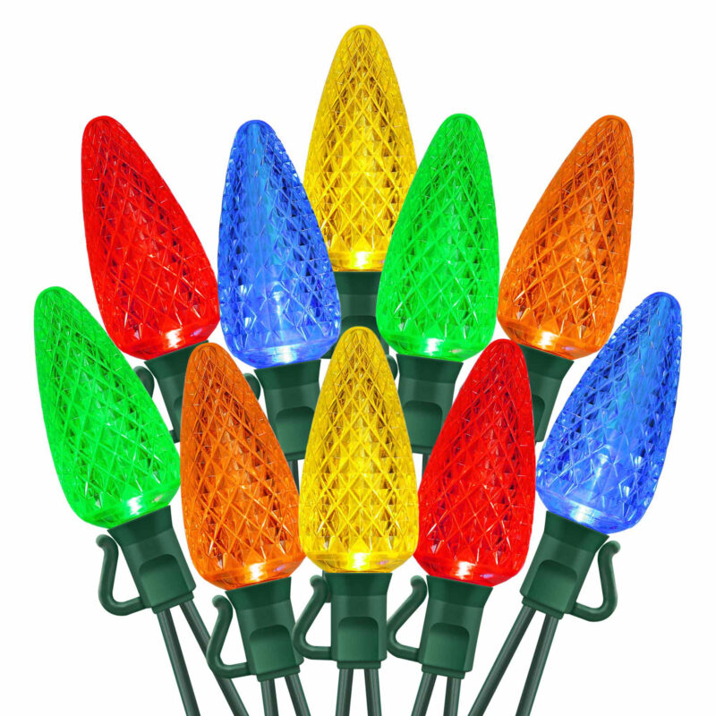 26L C9 LED Light String 8in Bulb Spacing - Image 2