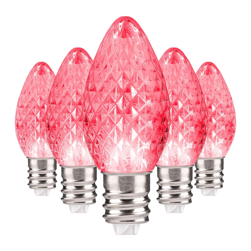 C7 LED Faceted Bulbs E12 Base - Bag of 25 - Image 4
