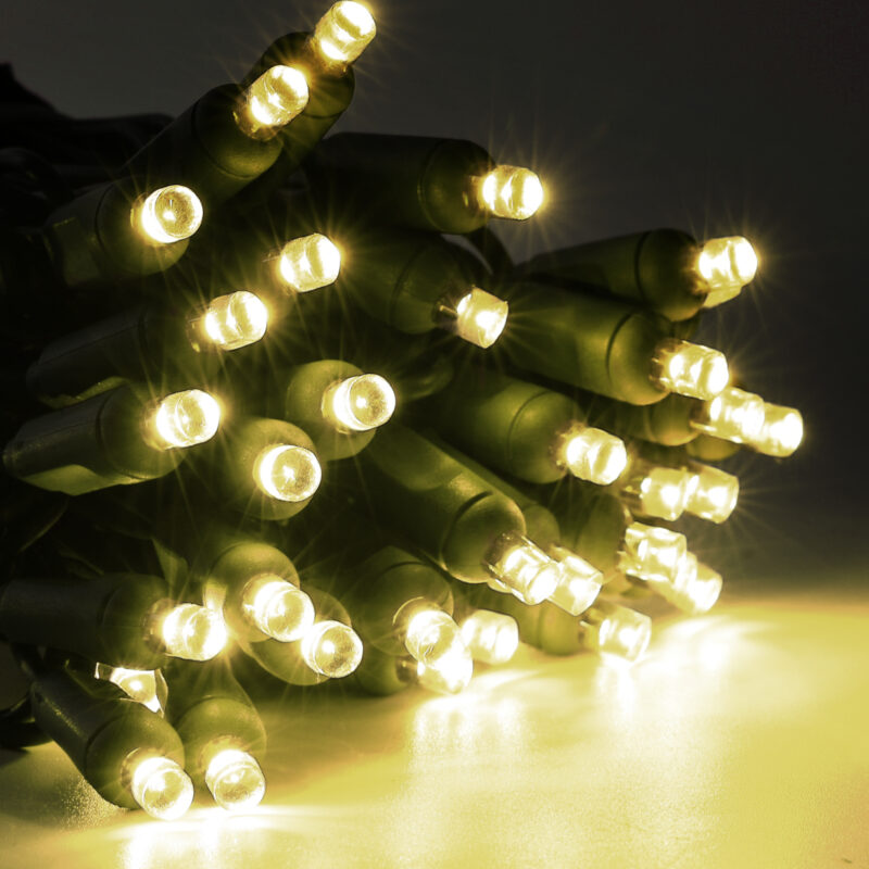 50L 5mm LED Light String 6in Bulb Spacing - Image 6