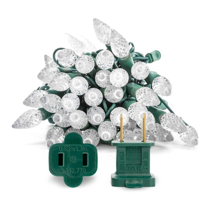 70L C6 LED Light String 4in Bulb Spacing