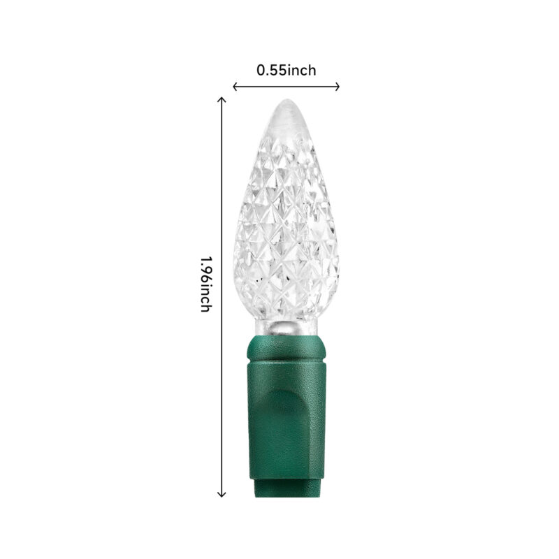 70L C6 LED Light String 4in Bulb Spacing - Image 4