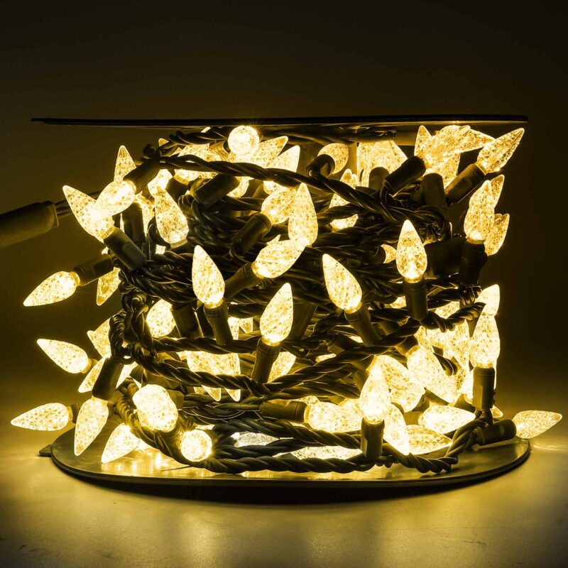 70L C6 LED Light String 4in Bulb Spacing - Image 7