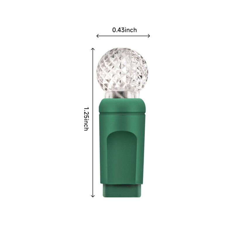 50L G12 Mini LED Light String 6in Bulb Spacing - Image 5